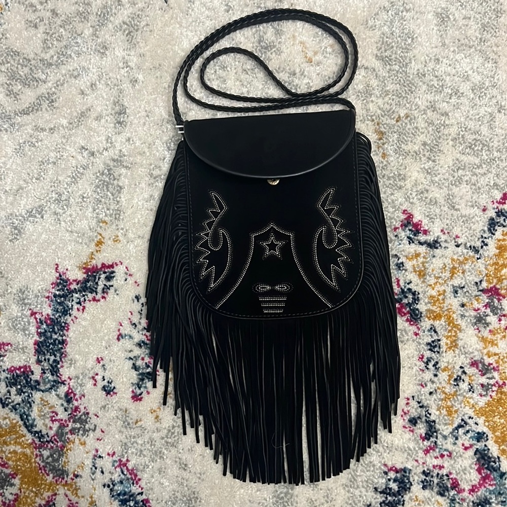 Dolce vita, petite, leather/fringe suede Crossbody